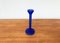Postmodern Blue Glass Candleholder, 1990s 6