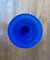 Postmodern Blue Glass Candleholder, 1990s 11