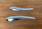 Postmodern Cutlery Salad Spoons from Conran, 1990s, Set of 2 8