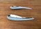 Postmodern Cutlery Salad Spoons from Conran, 1990s, Set of 2, Image 1