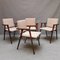 Luisa and 2 Luisella Armchairs by Franco Albini for Poggi, Set of 6, Image 7