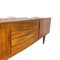 Enfilade Mid-Century en Teck avec Coins et Bords Ronds, Danemark 4