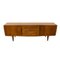 Enfilade Mid-Century en Teck avec Coins et Bords Ronds, Danemark 1