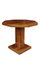 Art Deco Octagonal Walnut Lamp Table on a Squared Column Plinth, 1930s, Image 4