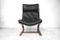 Norwegian Leather Lounge Chair by Ingmar Relling for Westnofa, 1960s 3