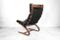 Fauteuil en Cuir par Ingmar Reling pour Westnofa, Norvège, 1960s 6