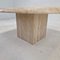 Italian Coffee Table in Travertine, 1980s, Image 11