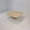 Italian Coffee Table in Travertine, 1980s, Image 4