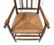 Jacobean Style Stained Beech Bobbin Armchair, 1900s, Image 9