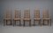 French Provincial Oak Chairs, 1960s, Set of 5 2