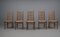 French Provincial Oak Chairs, 1960s, Set of 5, Image 2
