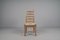 French Provincial Oak Chairs, 1960s, Set of 5 7
