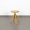 Vintage Swivel Stool in Oak, Image 1