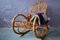 Vintage Rattan Rocking Chair 4