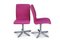 Pink Oxford E1107 Swivel Chair by Arne Jacobsen for Fritz Hansen, Denmark, 2002 6