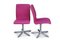 Pink Oxford E1107 Swivel Chair by Arne Jacobsen for Fritz Hansen, Denmark, 2002, Image 6