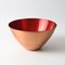 Danish Copper and Red Enamel Bowl from Corona, 1960s, Image 1