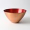 Danish Copper and Red Enamel Bowl from Corona, 1960s 8