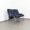 Blue-Silver Steel Sofa 1