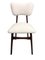 20th-Century Cream Boucle Chairs, Europe, 1960s, Set of 8, Image 3