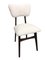 20th-Century Cream Boucle Chairs, Europe, 1960s, Set of 8, Image 4