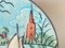 Piatti in maiolica che rappresentano Saint Tropez, anni '60, set di 10, Immagine 14