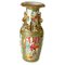 Antique Canton Famille Rose Porcelain Vase, China, 19th Century 1