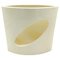 Italian Antonia Campi Style Ivory Ceramic Cachepot, 1970s 1