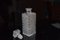 Decantador de licor vintage de cristal, años 50., Imagen 8