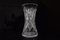 Vintage Vase aus geschliffenem Kristallglas, 1960er 7