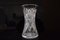 Vintage Vase aus geschliffenem Kristallglas, 1960er 4