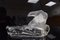 Cenicero Art Déco de Karl Zentner para Glasswork Libochovice, años 30, Imagen 12