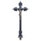 Large Cast Iron Cross with Jesus Christ, 1850 1