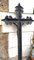 Large Cast Iron Cross with Jesus Christ, 1850, Image 2