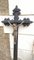 Large Cast Iron Cross with Jesus Christ, 1850, Image 9