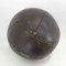 Large Vintage Black Leather Medicine Ball, 1930s, Image 8