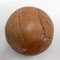 Medecine Ball Vintage en Cuir Marron, 1930s 2