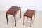 Rosewood Side Tables by Severin Hansen for Haslev, 1950s, Set of 2 5