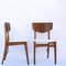 Mid-Century Afromosia Dining Chairs with Boucle Upholstery, 1960s, Set of 4 11