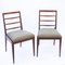 Mid-Century Green Herringbone Upholstered Teak Dining Chairs from McIntosh, 1960s, Set of 4 8