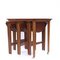 Vintage Nesting Teak Tables attributed to Poul Hundevad for Novy Domov, 1960s, Set of 5 2