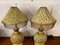 Oriental Painted Tole Lamps, Set of 2 7