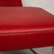 Chaise longue 680 in pelle rossa di Rolf Benz, Immagine 3
