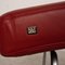 680 Chaiselongue aus rotem Leder von Rolf Benz 6