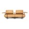 Three-Seater Sofa in Beige Leather by Rolf Benz 8
