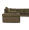 Conseta Corner Sofa in Green Fabric from Cor 7