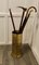 Arts and Crafts Embossed Brass Umbrella Stand, 1930 7