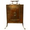 Arts and Crafts Rose Brass Fire Screen, 1880 1