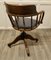 Edwardian Office Desk Chair in Oak, 1900, Image 6