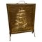 Large Fire Screen in Brass, 1920, Image 1